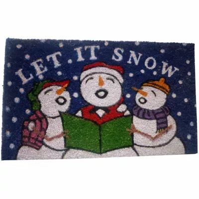 Let it Snow Rectangular Doormat