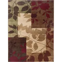 Home Dynamix Tribeca Amelia Floral Rectangular Rug