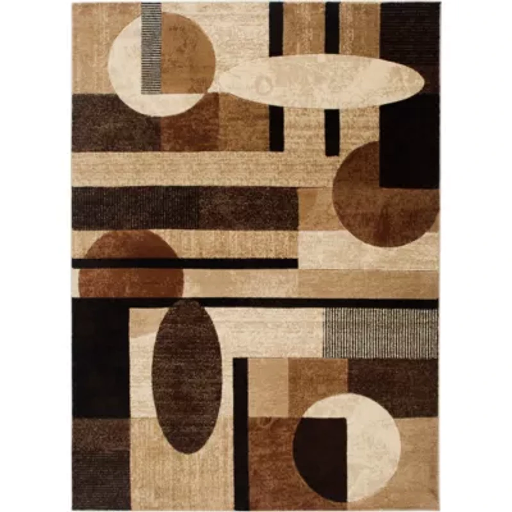 Home Dynamix Jasmine Abstract Rectangular Area Rug