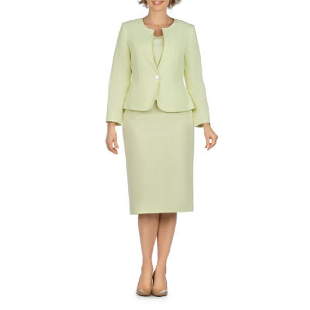 Giovanna Signature 3-pc. Polka Dot Skirt Suit