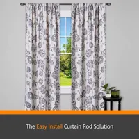 Kenney® Fast Fit™ Easy Install Lilly Cage Curtain Rod