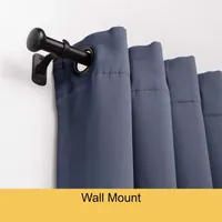 Kenney Weaver Indoor/Outdoor Rust-Resistant 1 Adjustable Curtain Rod