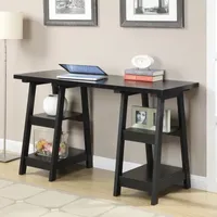 Designs 2 Go Double Trestle Desk