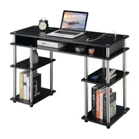 Designs 2 Go Desk with Charging Station