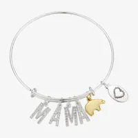 Footnotes Mama Stainless Steel Bangle Bracelet