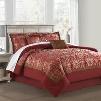 Richmond Park Stafford 7-pc. Jacquard Midweight Comforter Set