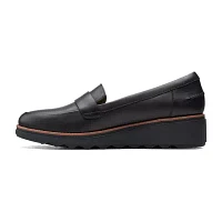 Clarks Womens Sharon Gracie Slip-On Shoe