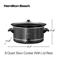 Hamilton Beach® 8-qt. Oval Slow Cooker + Lid Rest