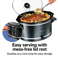 Hamilton Beach® 8-qt. Oval Slow Cooker + Lid Rest