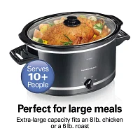 Hamilton Beach® 8-qt. Oval Slow Cooker + Lid Rest