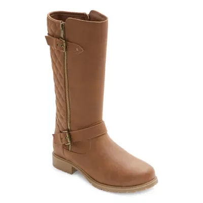 Thereabouts Little & Big Girls Hailey Flat Heel Riding Boots