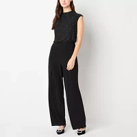 Perceptions Womens Sleeveless Jumpsuit