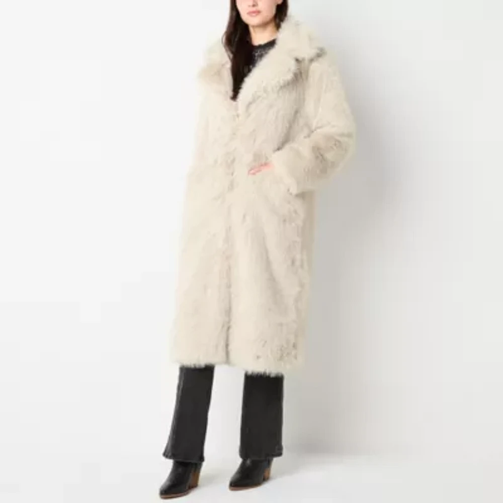 Ryegrass Lightweight Faux Fur Coat