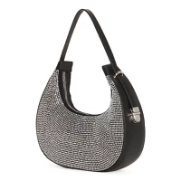 Forever 21 Glitter Saddle Shoulder Bag