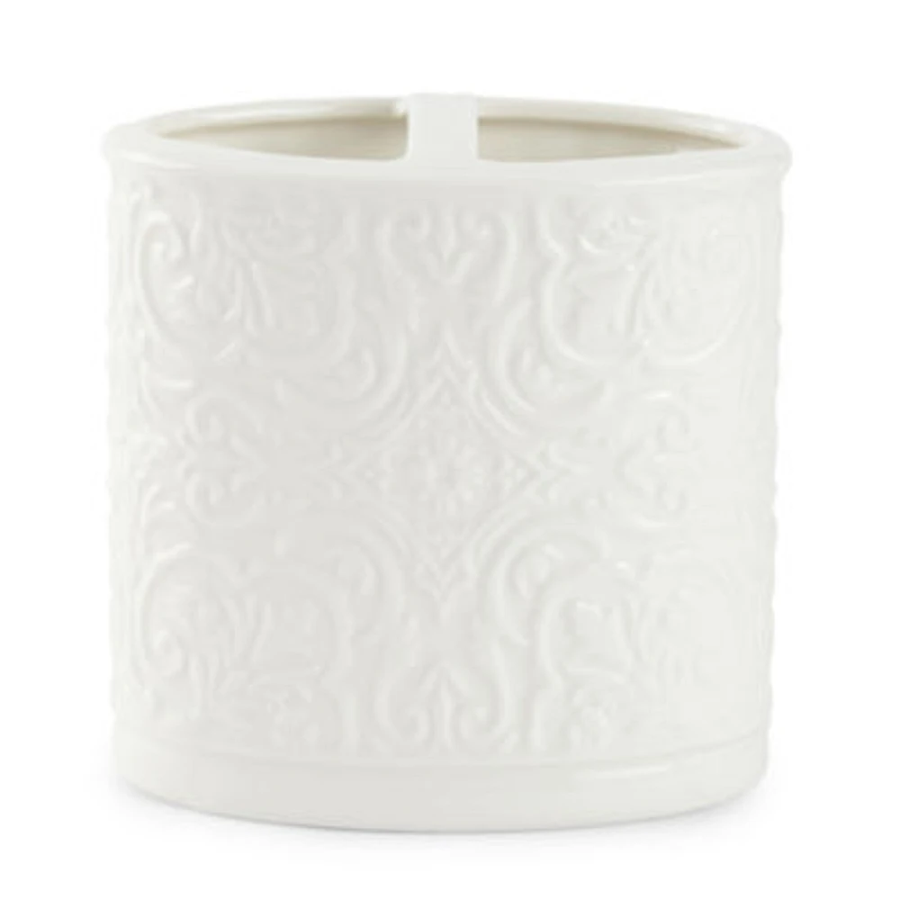 Martha Stewart Medallion Toothbrush Holder