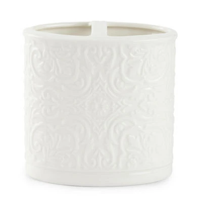 Martha Stewart Medallion Toothbrush Holder