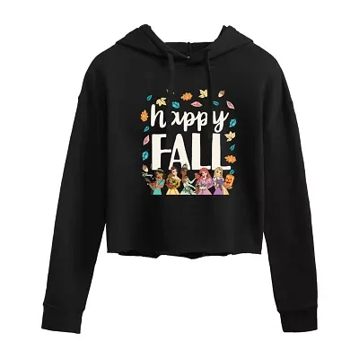 Juniors Disney Happy Fall Womens Long Sleeve Princess Hoodie