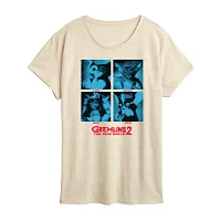 Juniors Gremlins 2 Tee Womens Crew Neck Short Sleeve Graphic T-Shirt