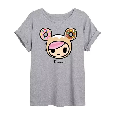 Juniors Tokidoki Tee Womens Crew Neck Short Sleeve Graphic T-Shirt