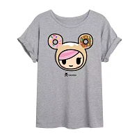 Juniors Tokidoki Tee Womens Crew Neck Short Sleeve Graphic T-Shirt