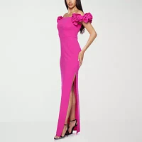 Premier Amour Off The Shoulder Womens Evening Gown