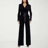 Premier Amour Velvet Womens Regular Fit Blazer