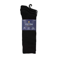 Stafford Super Soft Lux 3 Pair Crew Socks Mens