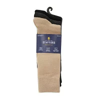 Stafford Super Soft Lux 3 Pair Crew Socks Mens