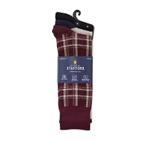 Stafford Super Soft Lux 3 Pair Crew Socks Mens