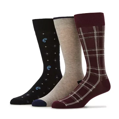 Stafford Super Soft Lux 3 Pair Crew Socks Mens