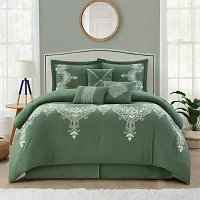 Stratford Park Vania 7pc Midweight Comforter Set