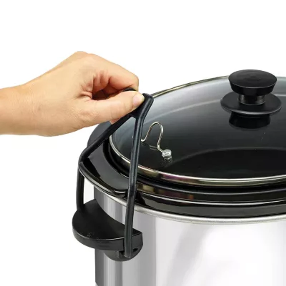 Cooks 5-Quart Programmable Latch and Travel Slow Cooker