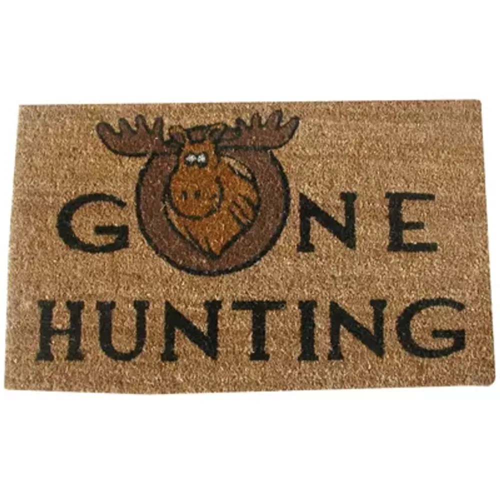 Gone Hunting Rectangular Doormat