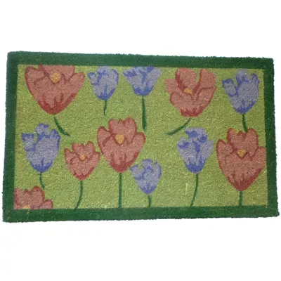 Tulips Rectangle Doormat - 18"X30"