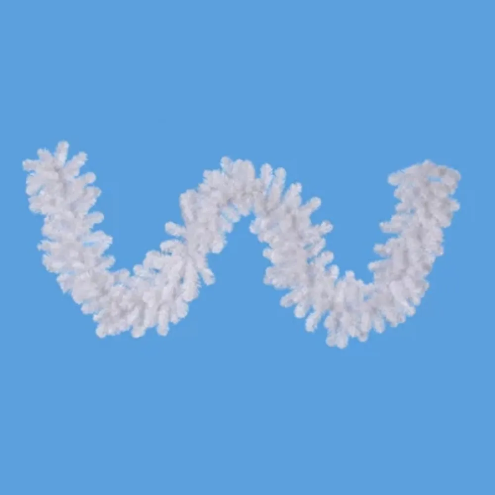 Vickerman 9' Crystal White Garland