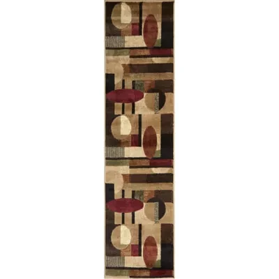 Home Dynamix Jasmine 21"X86" Abstract Rectangular Runner