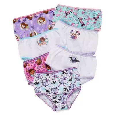 Toddler Girls 7 Pack Brief Panty