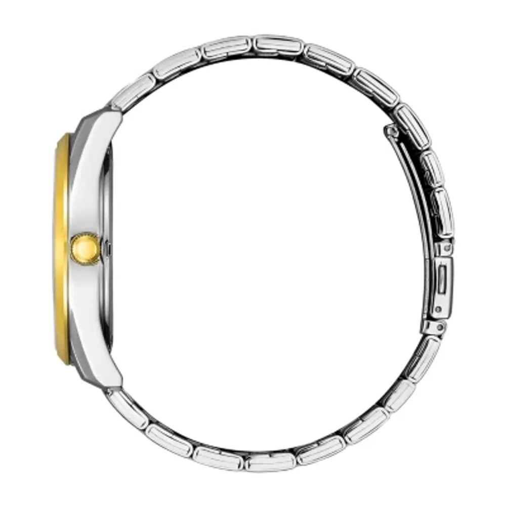 Citizen Quartz Mens Two Tone Stainless Steel Bracelet Watch Ag8348-56l