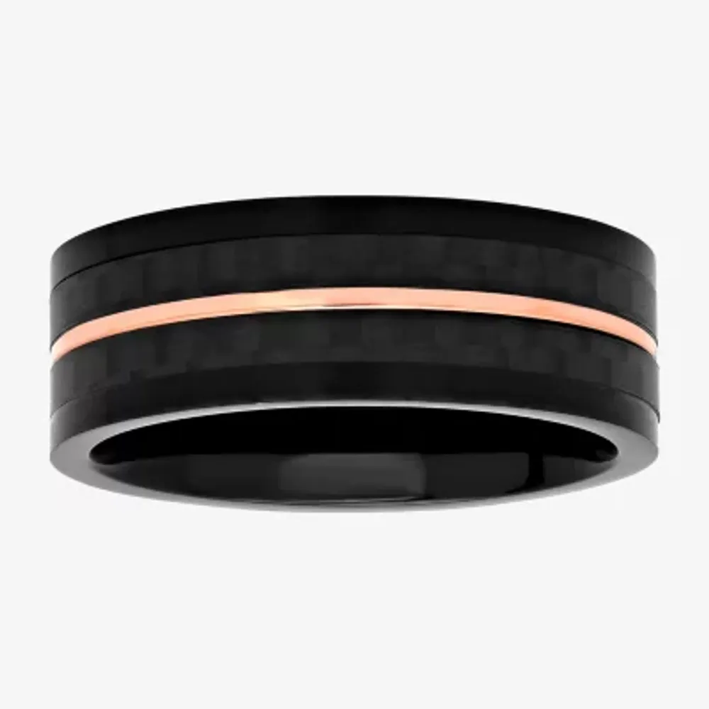 8MM Stainless Steel Wedding Band