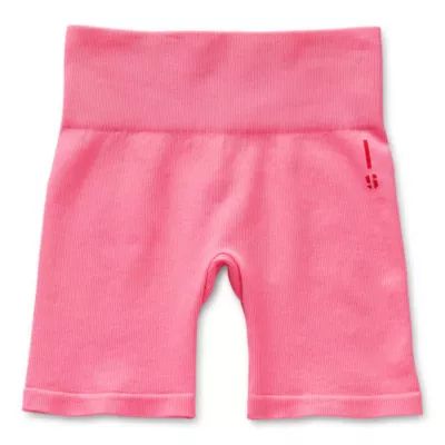 Sports Illustrated Little & Big Girls Stretch Fabric Moisture Wicking Pull-On High Rise Bike Short