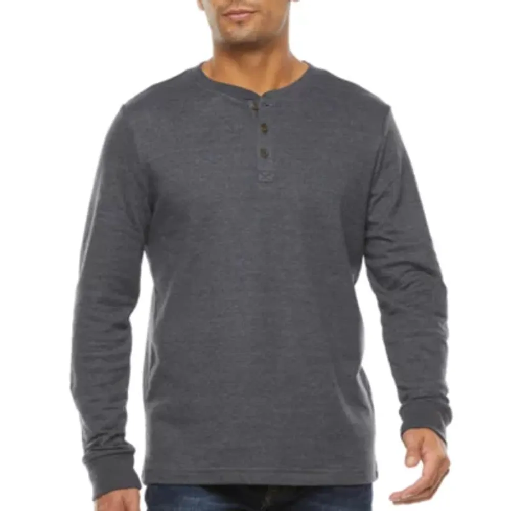 st john's bay sueded henley