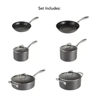 Tramontina Hard Anodized -pc. Cookware Set