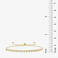 (G-H / Si2-I1) 1 CT. T.W. Lab Grown White Diamond 10K Gold Bolo Bracelet