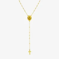 Religious Jewelry Womens 14K Gold Rosary Necklaces