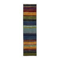 Mohawk Home Rainbow Stripe Indoor Rectangular Runner