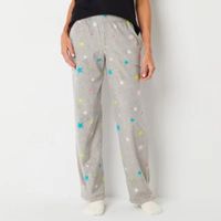 Sleep Chic Womens Fleece Pajama Pants with Sock