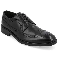 Vance Co Mens Gordy Wing Tip Oxford Shoes