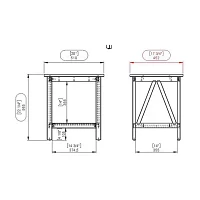 Titian Square End Table