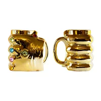 Marvel Infinity Gauntlet 20 Oz Ceramic Molded Coffee Mug