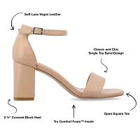 Journee Collection Womens Valenncia Heeled Sandals